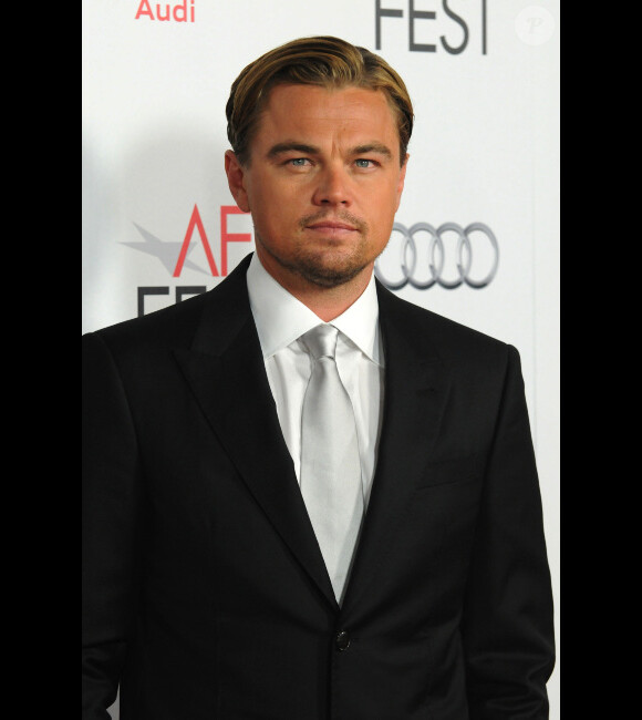 Leonardo DiCaprio à Los Angeles pour l'avant-première de J. Edgar, le 3 novembre.