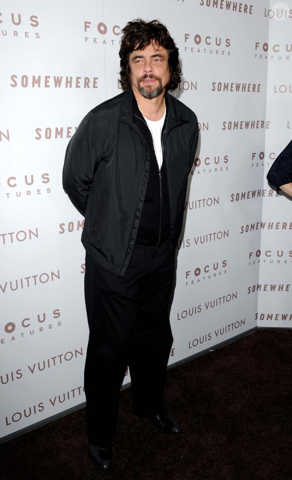 Benicio Del Toro, à Los Angeles, le 7 déembre 2010.