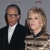 Jane Fonda et son compagnon Richard Perry lors de l'inauguration du Gala  Art et Film au Lacma, le Los Angeles County Museum of Art, à Los  Angeles, le 5 novembre 2011