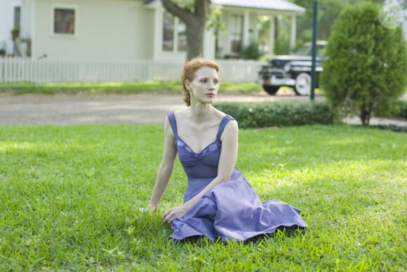 Jessica Chastain dans Tree of life.
