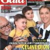 Céline Dion en couverture de GALA du 9 novembre, en compagnie de son mari René Angélil et de leurs jumeaux Nelson et Eddy