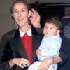Céline Dion et son fils Nelson le 16 septembre 2011 à New York