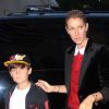 Céline Dion et son fils René-Charles à New York le 16 septembre 2011