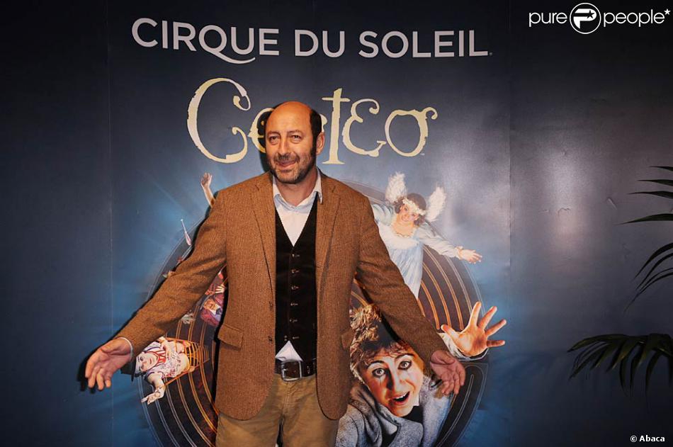 Kad Merad On Stage Kad Merad à la générale de Corteo, dernier spectacle du Cirque du