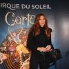 Mareva Galanter à la générale de Corteo, dernier spectacle du Cirque du Soleil, le mardi 8 novembre 2011.