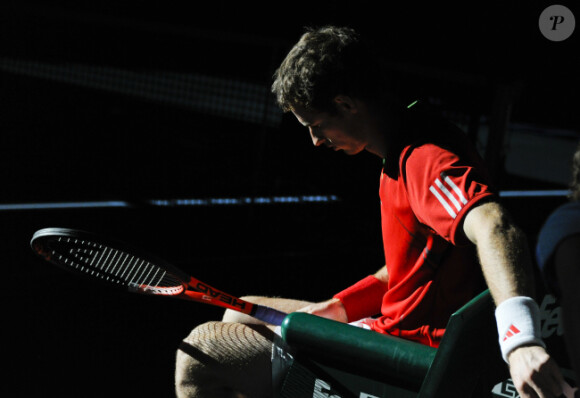 Andy Murray le 11 novembre 2011 au Masters 1000 de Paris Bercy à Bercy