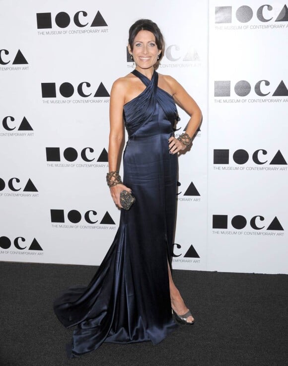 Lisa Edelstein lors du gala du MOCA, à Los Angeles, le 12 novembre 2011.