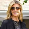 Heidi Klum a tourné une publicité AOL à Los Angeles le 14 novembre 2011