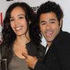 Aida Touihri et Jamel Debbouze pour le lancement du DVD Tout sur Jamel à Paris, le 16 novembre 2011.