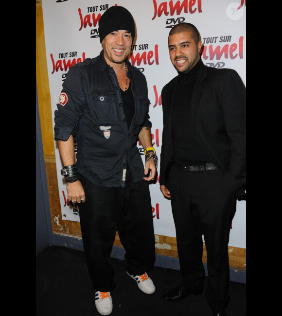 Pascal Obispo pour le lancement du DVD Tout sur Jamel à Paris, le 16 novembre 2011.