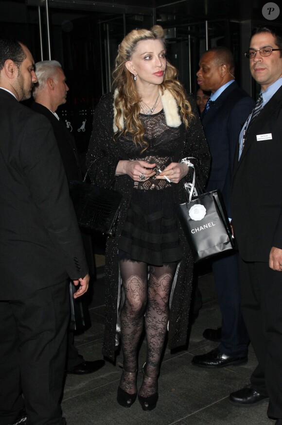 Courtney Love à New York, le 15 novembre 2011.