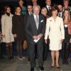Les royaux suédois étaient rassemblés au palais royal le 17 novembre 2011 pour le second World Child and Youth Forum (WCYF), créé en 2010 par la reine Silvia et son époux le roi Carl XVI Gustav de Suède.