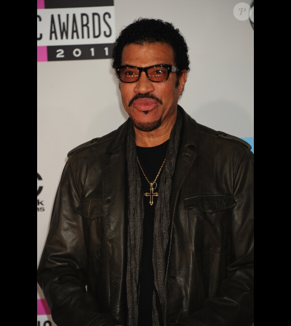 Lionel Richie le 20 novembre 2011 lors des American Music Awards au Nokia Theatre de Los Angeles