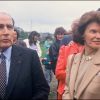 Danielle et François Mitterrand, en mai 1988.