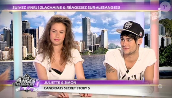 Juliette et Simon sont désormais en couple sur le plateau des Anges de la télé-réalité - Le Mag le mercredi 23 novembre 2011