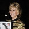 Jane Fonda à son arrivée à la soirée L'Oréal qui s'est déroulée à Paris le 14 novembre 2011
