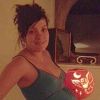 Photo personnelle de Lily Allen enceinte de son premier bébé le soir d'Halloween