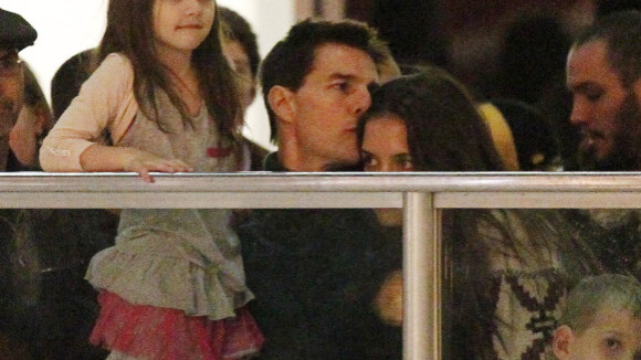 Tom Cruise et Katie Holmes: amour et complicité sur la glace avec la jolie Suri