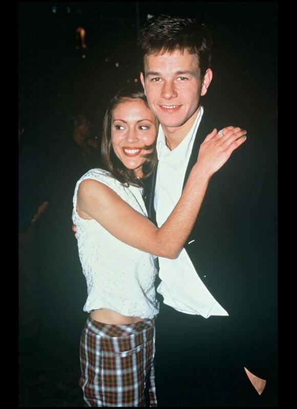 Alyssa Milano et Mark Wahlberg, au festival de Cannes en 1996.