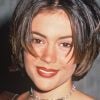 Alyssa Milano à Los Angeles en 1994 (archives).