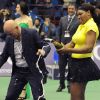 Pluie de champagne pour Serena Williams le 4 décembre 2011 à Milan