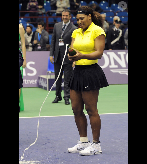 Serena et Venus Williams le 4 décembre 2011 à Milan