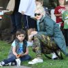 Gwen Stefani et son fils Kingston, à Los Angeles le 4 décembre 2011