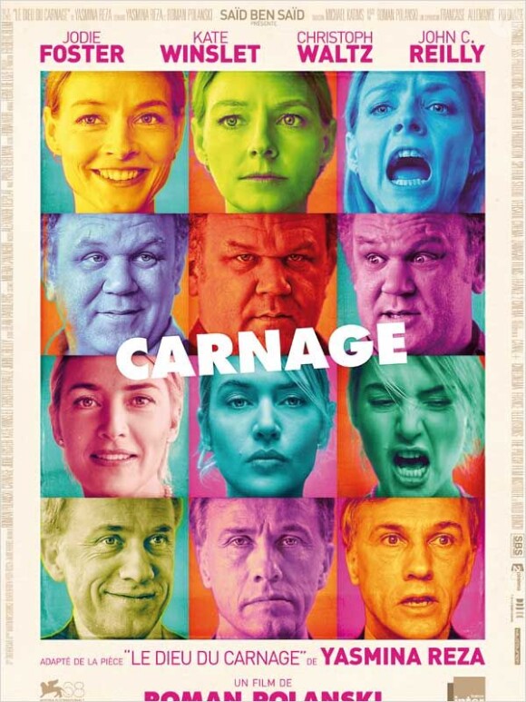 L'affiche du film Carnage