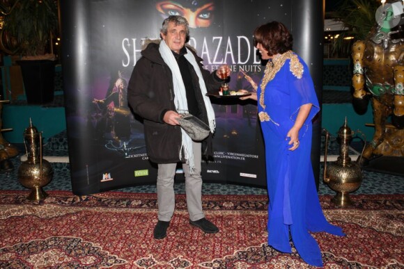 Michel Boujenah à la première de la comédie musicale Sheherazade aux Folies Bergère le 6 décembre 2011