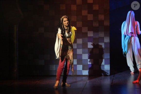 Première de la comédie musicale Sheherazade aux Folies Bergère le 6 décembre 2011