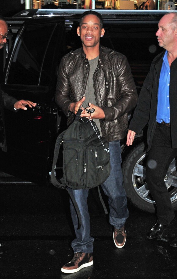 Will Smith à New York, le 6 décembre 2011.