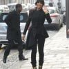 Kelly Rowland et Lance Gross tournent le clip de Keep It Between Us dans les rues de Paris le 23 novembre 2011