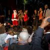 Les stars s'étaient mobilisées pour la journée Noël pour Tous à la Palmeraie de Paris où 400 enfants ont reçu leurs cadeaux des mains du Père Noël le 7 décembre 2011