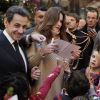 Carla et Nicolas Sarkozy ont passé une douce journée avec les enfants pour le Noël de l'Elysée ce mercredi 14 décembre 2011