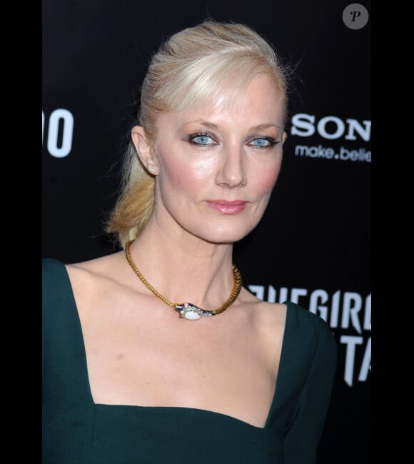 Joely Richardson à l'avant-première de Millénium : Les hommes qui n'aimaient pas les femmes, à New York le 14 décembre 2011.