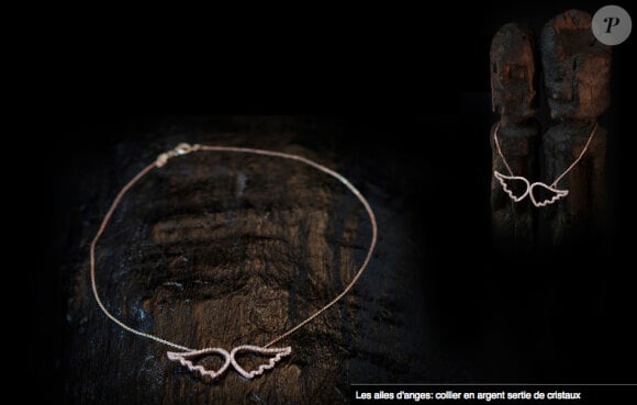 Anissa Khel présente sa collection de bijoux : de jolis colliers 