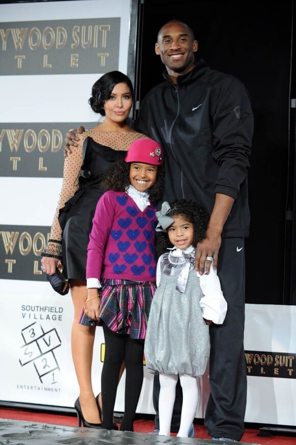 Kobe Bryant, légende vivante de la NBA et heureux père de famille avec sa femme Vanessa, est devenu à 32 ans le 6e meilleur marqueur de la NBA. Ici photographié à Los Angeles, le 19 février 2011.