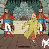 Tintin dans Le sceptre d'Ottokar.
