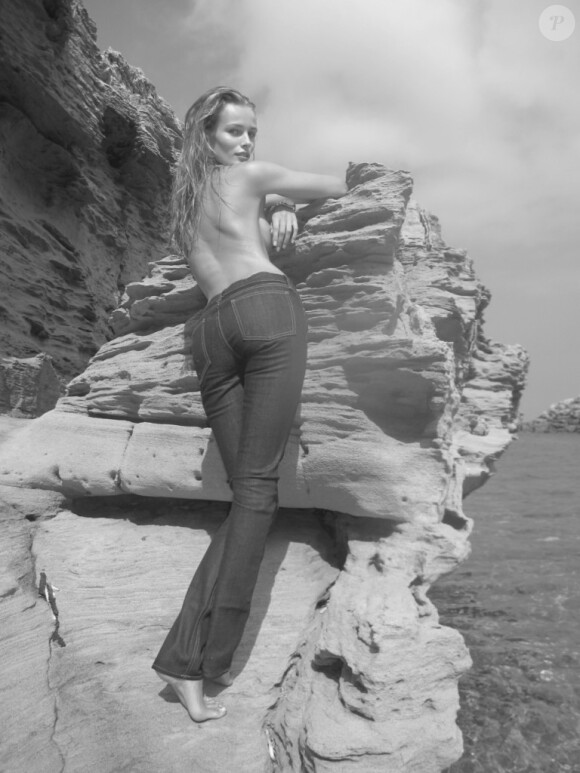 Edita Vilkeviciute pour la marque de jeans Rag & Bones, décembre 2011.