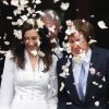 Paul McCartney et Nancy Shevell lors de leur mariage à Londres le 9 octobre 2011. Pour l'ouverture du bal, Macca avait fait jouer la chanson My Valentine, écrite en 2009 en l'honneur de sa dulcinée.