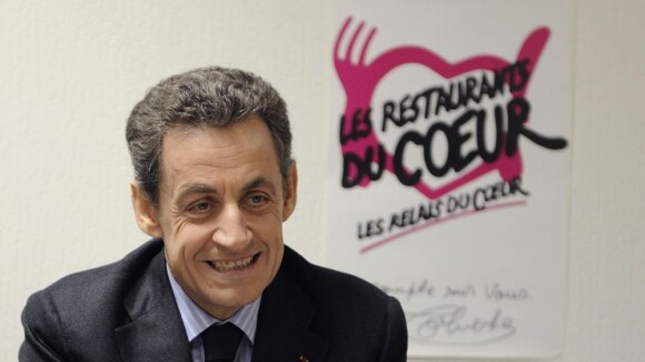 Nicolas Sarkozy s'est invité aux Restos du coeur !