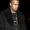 Kanye West préoccupé, sort du club Embassy à Londres le 22 décembre 2011