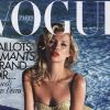 Kate Moss, lumineuse pour Vogue Paris en juin 2010.