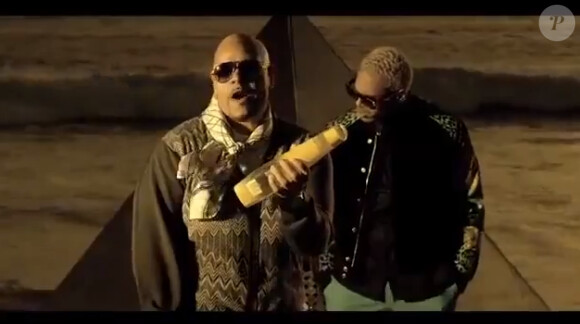 Fat Joe dans le clip de Another Round, feat Chris Brown