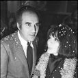 Juliette Gréco et Michel Piccoli à Paris, le 16 novembre 1967. 