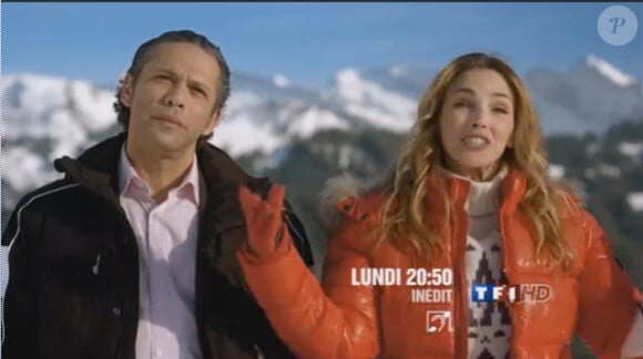 La belle Claire Keim dans les Edelweiss, lundi 2 janvier 2012, sur TF1