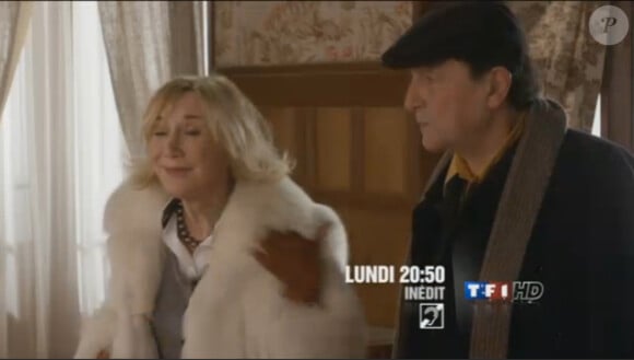 Marie-Anne Chazel dans les Edelweiss, lundi 2 janvier 2012, sur TF1