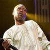 Youssou N'Dour en concert au festival de Montreux, le 8 juillet 2011. La chanteur vient d'annoncer sa candidature à la présidence du Sénagal.