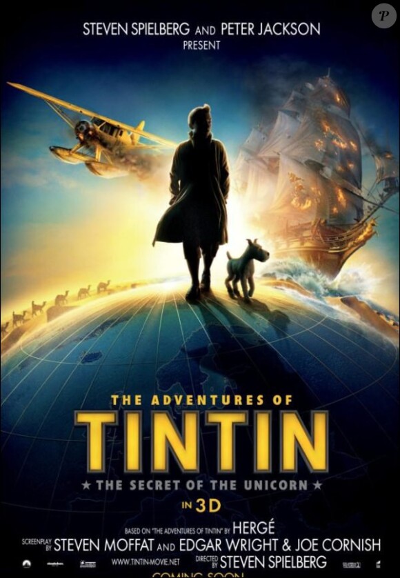 L'affiche de Tintin.