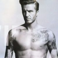David Beckham, musclé et tatoué, nous montre encore ses sous-vêtements